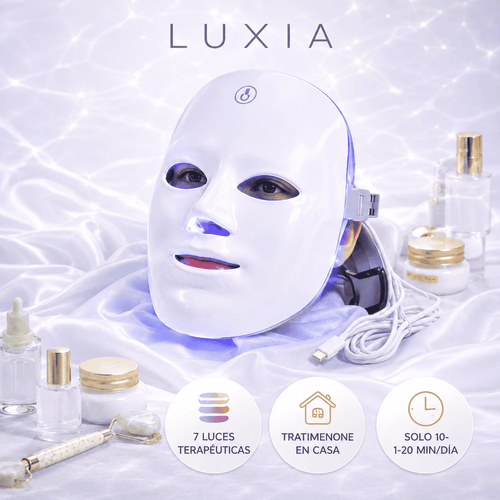 Máscara facial Led PRO de  LUXIA.